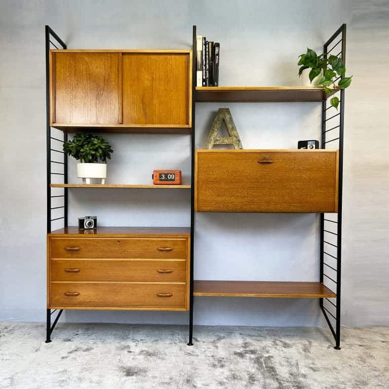 Ladderax Modular Shelving Unit by Staples - 2 Bays