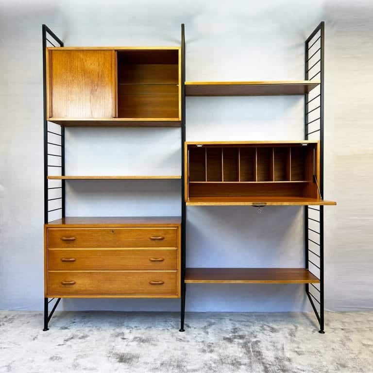 Ladderax Modular Shelving Unit by Staples - 2 Bays