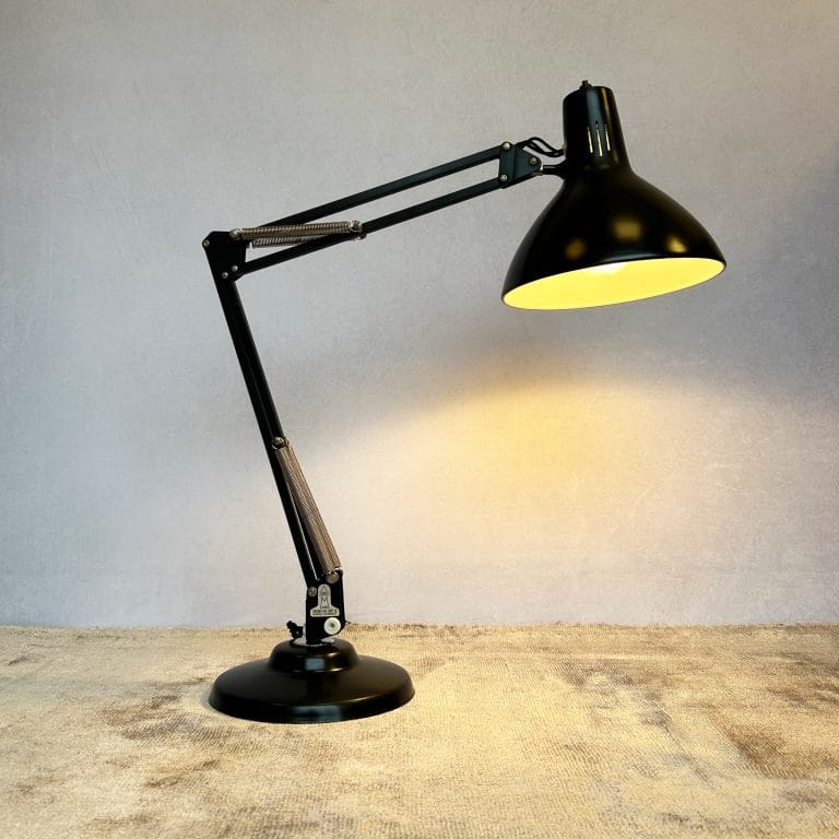 Original Vintage Black Anglepoise Lamp by 1001 Lamps