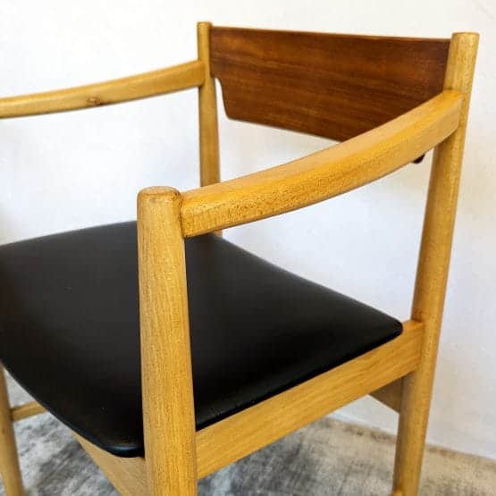 Pair of Mid Century GFM Carver Dining Chairs