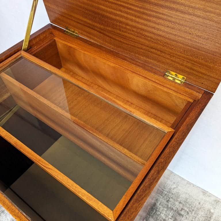 Mid Century Compact Cocktail Cabinet