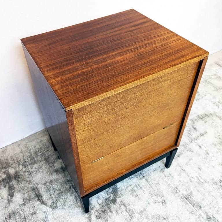 Mid Century Compact Cocktail Cabinet