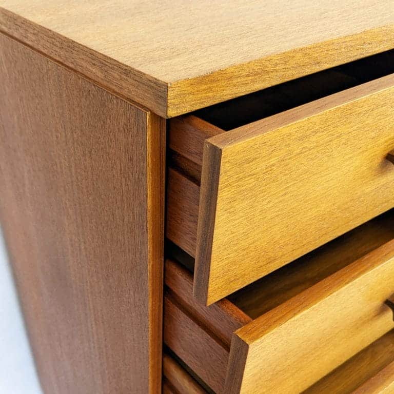 Mid Century G-Plan Quadrille Teak Tallboy