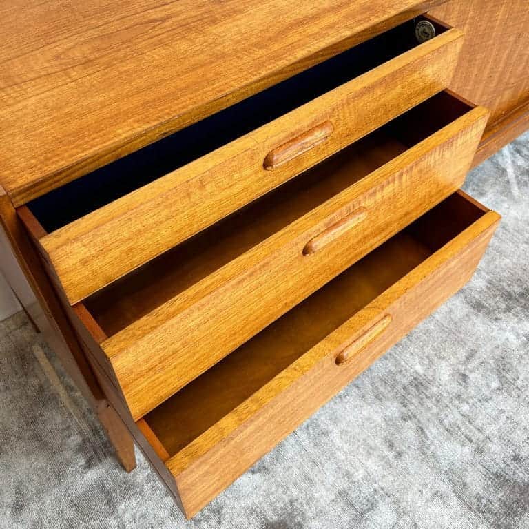 Mid Century Teak Sideboard By Alfred Cox
