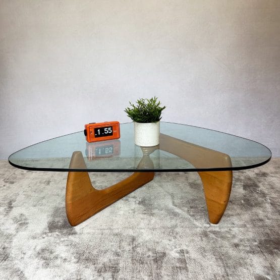 Noguchi Glass Coffee Table by Isamu Noguchi