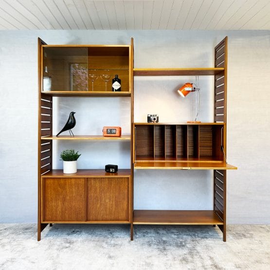 Ladderax Modular Shelving Unit by Staples – 2 Bays