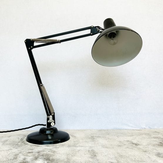 Original Vintage Black Anglepoise Lamp by 1001 Lamps