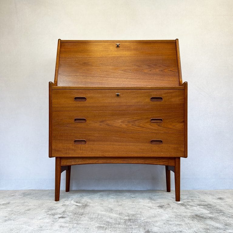 Rare Danish Mid Century Bureau / Secretary by Arne Wahl Iversen for Vinde Møbelfabrik