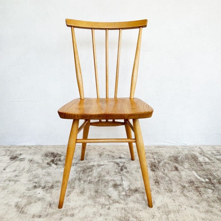 Set of 4 Vintage Ercol Dining Chairs - Model 391