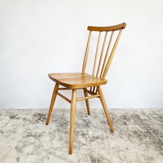 Set of 4 Vintage Ercol Dining Chairs - Model 391