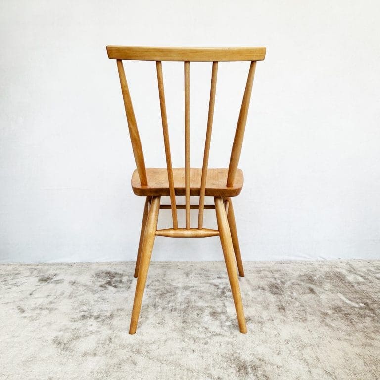 Set of 4 Vintage Ercol Dining Chairs - Model 391