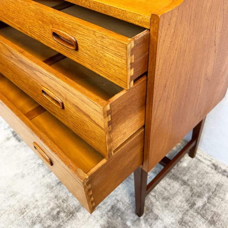 Mid century Teak Writing Bureau Desk