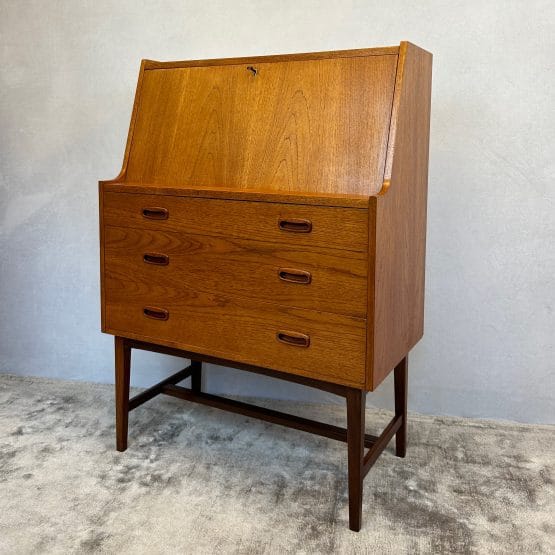 Mid century Teak Writing Bureau Desk