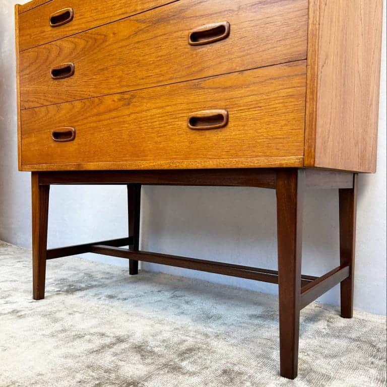 Mid century Teak Writing Bureau Desk