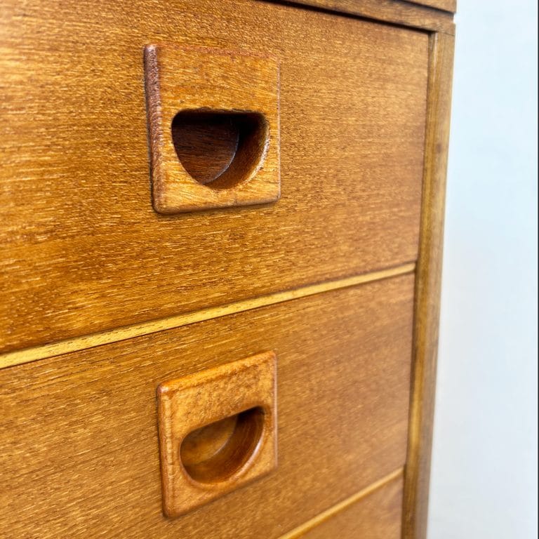 Mid Century Teak Chest Of Drawers by Alfred Cox