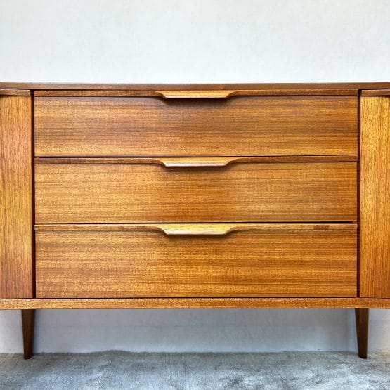 Mid Century Small Teak Sideboard by Frank Guille for Austinsuite