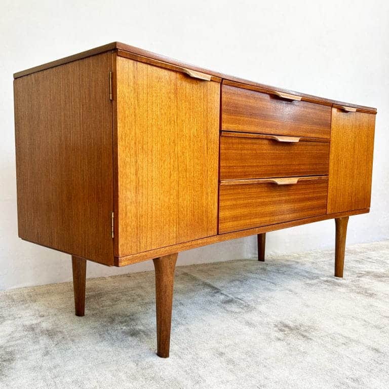 Mid Century Small Teak Sideboard by Frank Guille for Austinsuite
