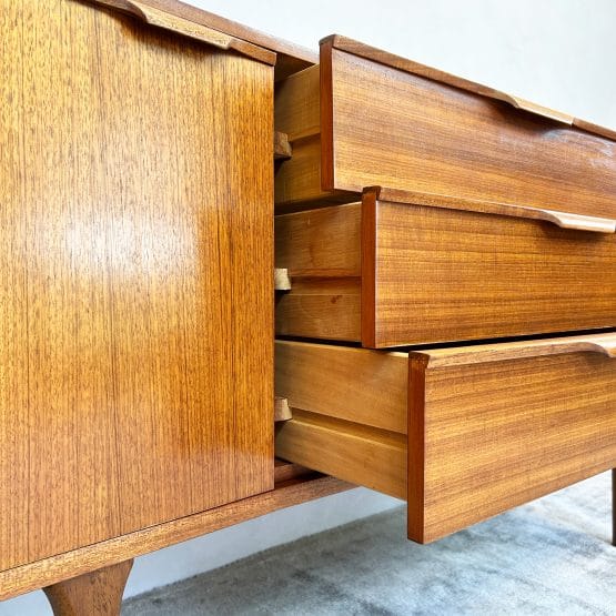 Mid Century Small Teak Sideboard by Frank Guille for Austinsuite