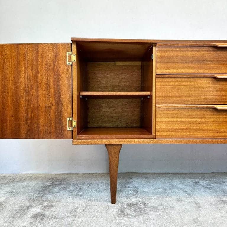 Mid Century Small Teak Sideboard by Frank Guille for Austinsuite
