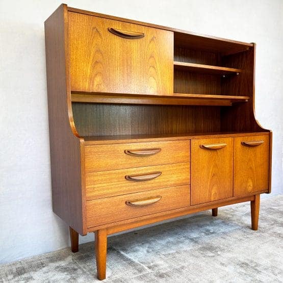 Mid Century Stonehill Stateroom Highboard Sideboard