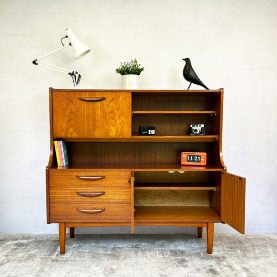 Mid Century Stonehill Stateroom Highboard Sideboard