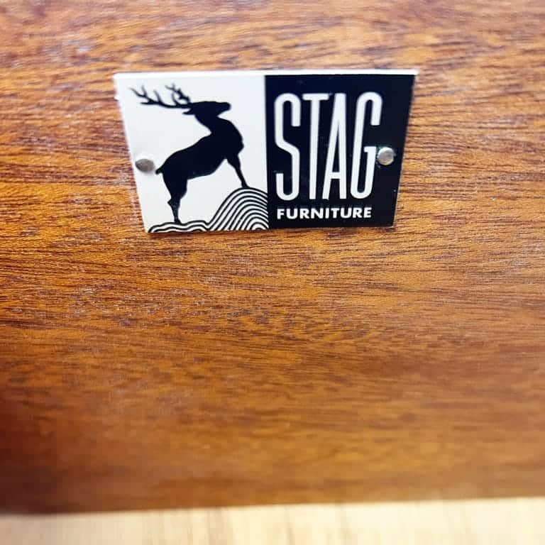 Mid Century Stag Concord Oak Chest of Drawers / Sideboard