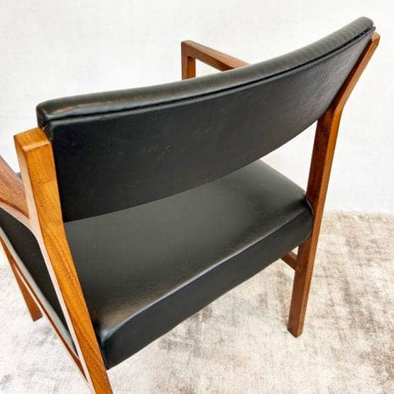 Mid Century Teak Carver Chair by Alfred Cox