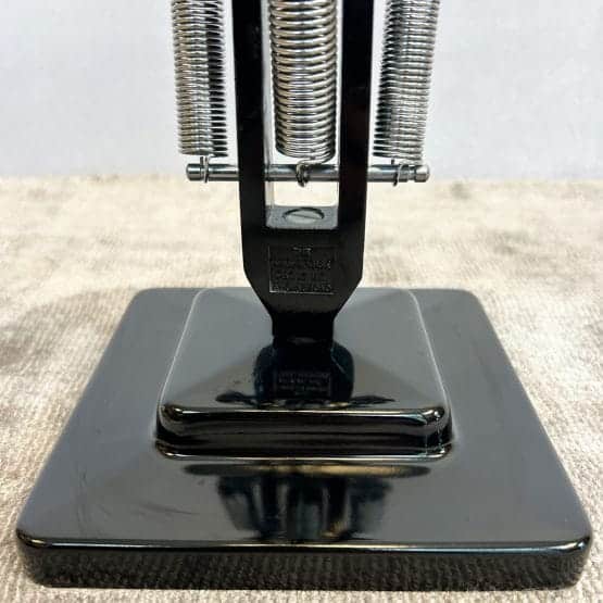 Vintage 1950s Black Herbert Terry & Sons 3 Step Anglepoise Lamp Model No. 1227