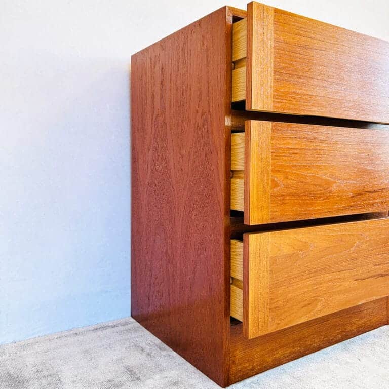 Danish Modern Teak Chest of Drawers by Vinde Møbelfabrik