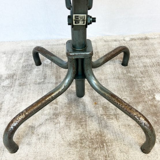 Mid Century Industrial Factory Machinists Swivel Chair