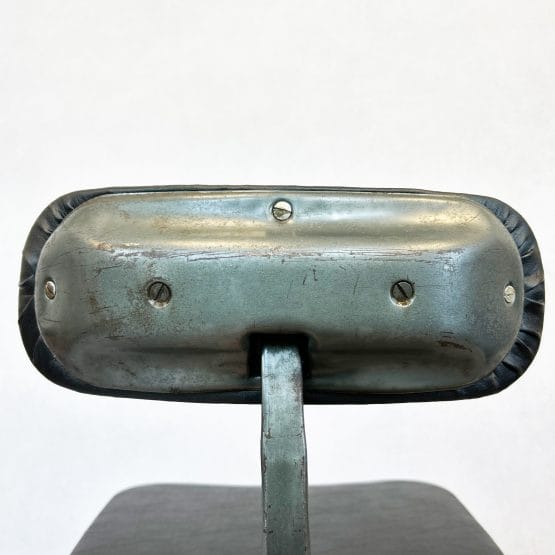 Mid Century Industrial Factory Machinists Swivel Chair