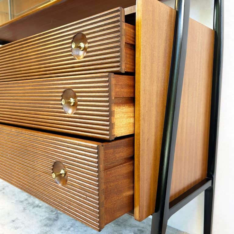Mid Century Nathan Teak Sideboard / Highboard / Drinks Cabinet