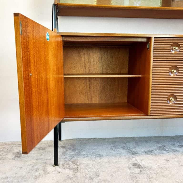 Mid Century Nathan Teak Sideboard / Highboard / Drinks Cabinet