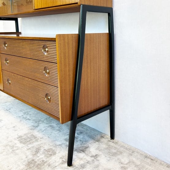 Mid Century Nathan Teak Sideboard / Highboard / Drinks Cabinet