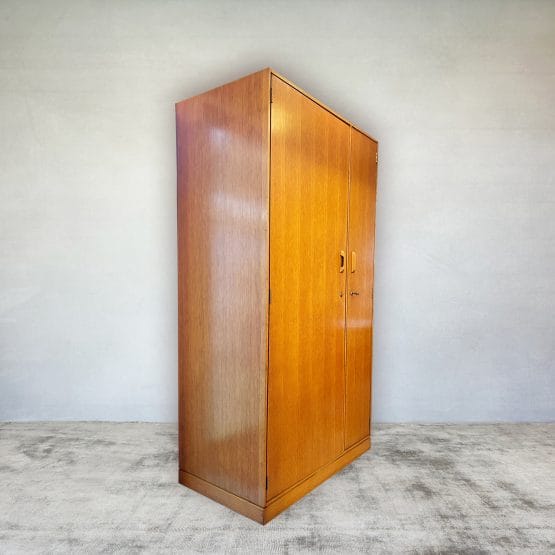 Mid Century Stag Concord Oak Wardrobe