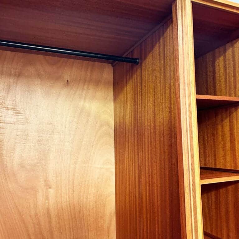 Mid Century Stag Concord Oak Wardrobe