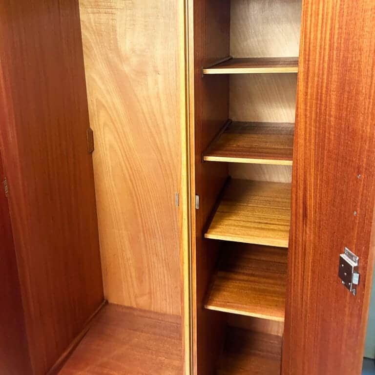 Mid Century Stag Concord Oak Wardrobe