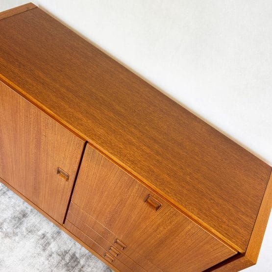 Mid Century Teak Highboard by Marten Franckena for Fristho