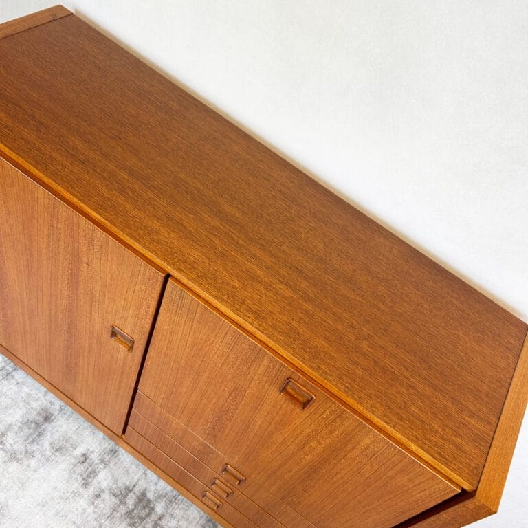 Mid Century Teak Highboard by Marten Franckena for Fristho
