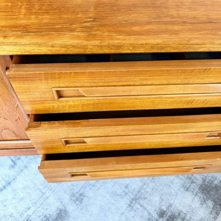 Mid Century Teak Sideboard by Elliotts Of Newbury