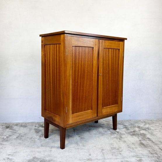 Mid Century Storage Cupboard / Media Cabinet