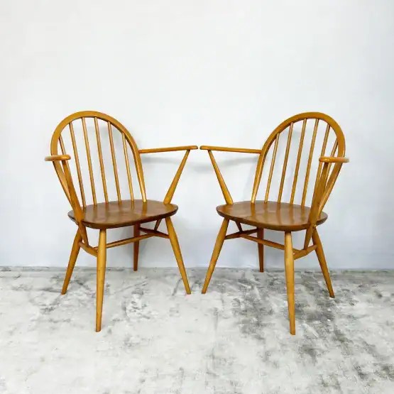 Ercol Windsor Carver Chairs
