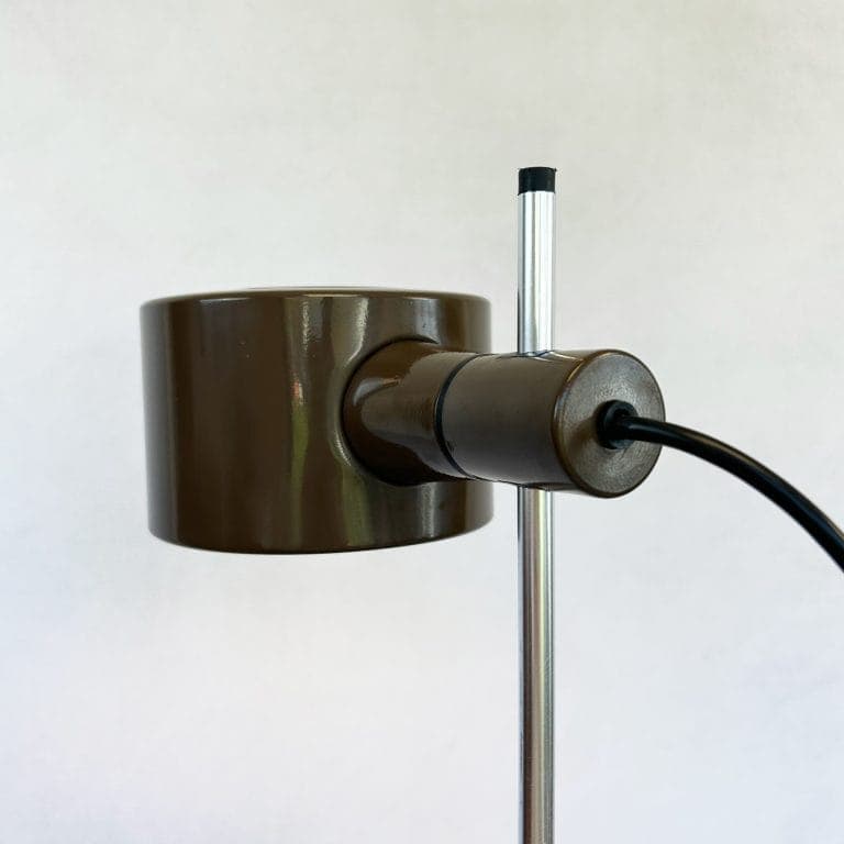 Mid Century Adjustable Floor Lamp by Ronald Holmes for Conelight