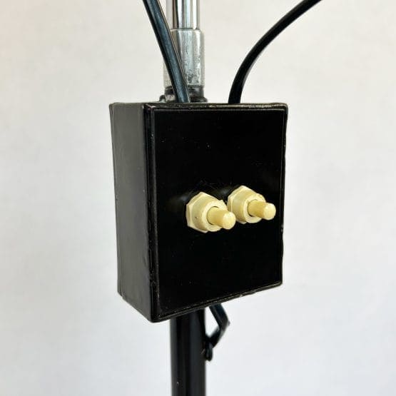 Mid Century Double Eyeball Floor Lamp