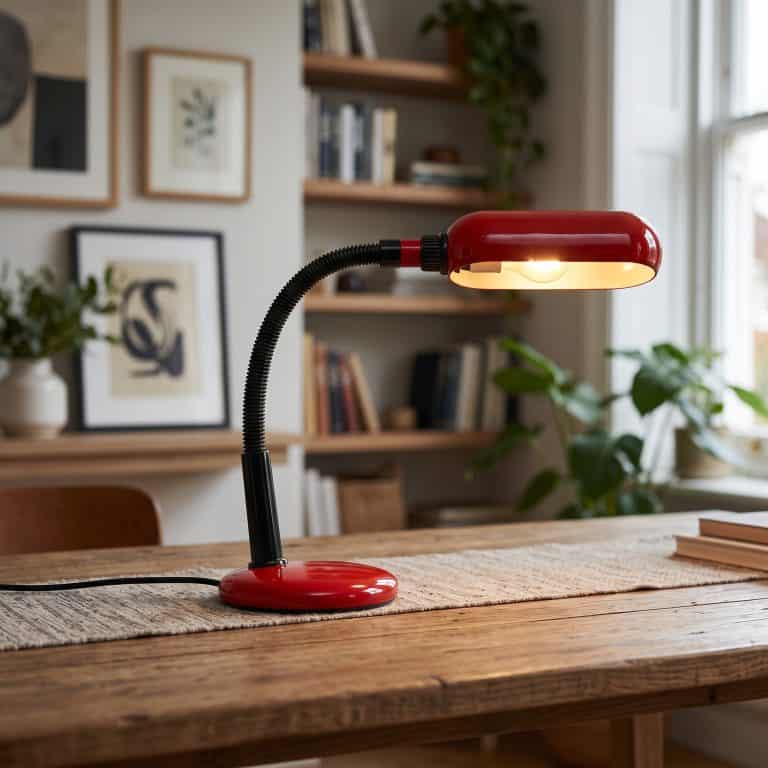 Mid Century Italian Desk Lamp by Veneta Lumi