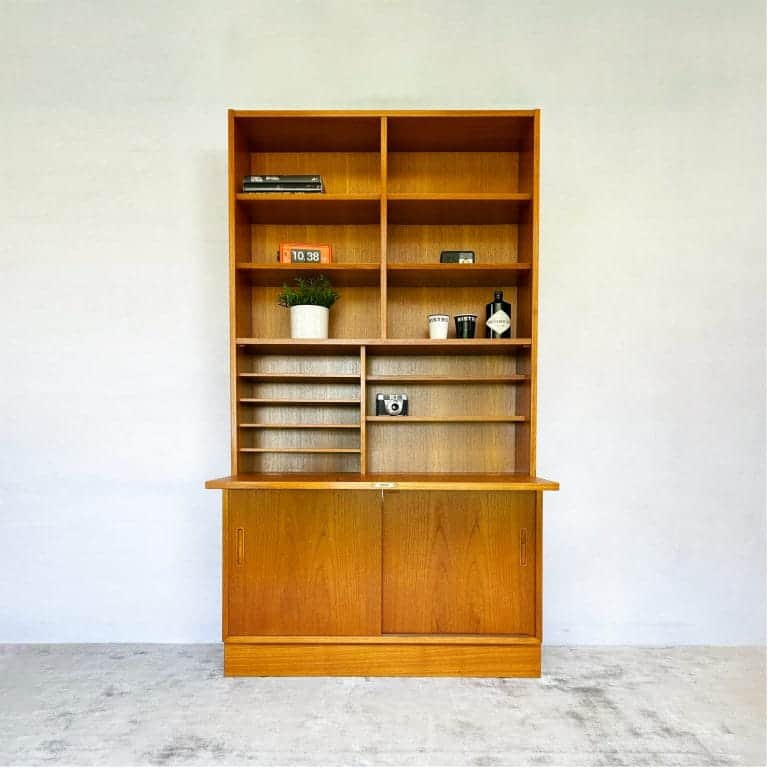 Mid Century Danish Bureau Unit by Carlo Jensen for Poul Hundevad