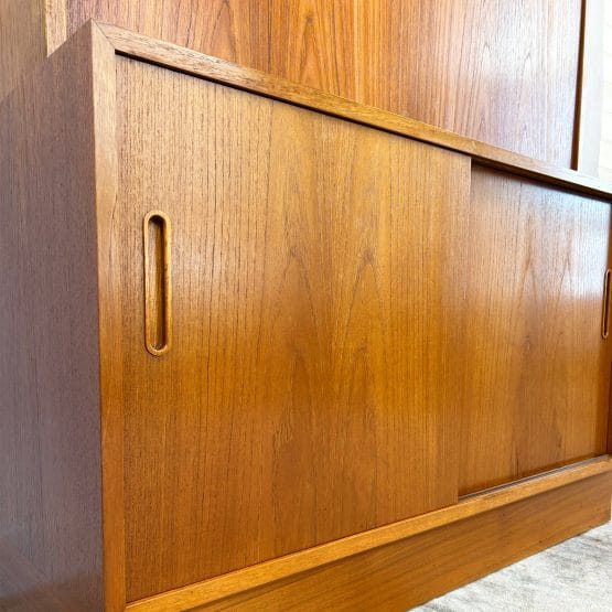 Mid Century Danish Bureau Unit by Carlo Jensen for Poul Hundevad