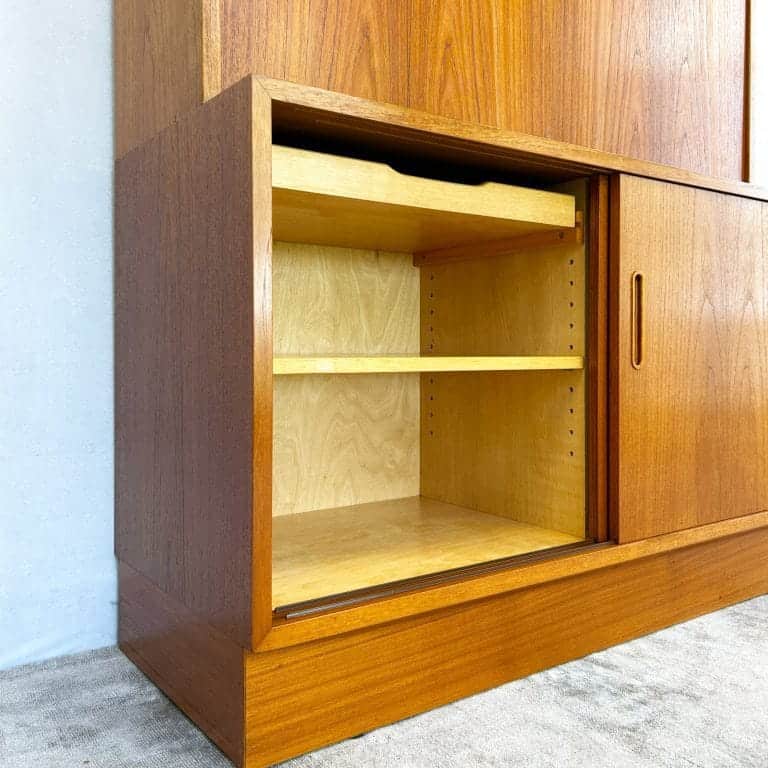 Mid Century Danish Bureau Unit by Carlo Jensen for Poul Hundevad
