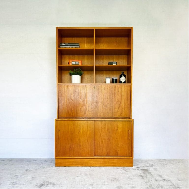 Mid Century Danish Bureau Unit by Carlo Jensen for Poul Hundevad