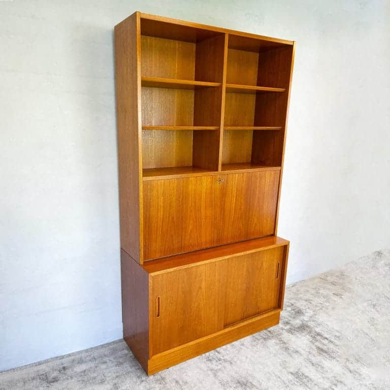 Mid Century Danish Bureau Unit by Carlo Jensen for Poul Hundevad